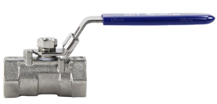 Кран нержавеющий стандартнопроходный -RP.316.230.MM.010 3/8″ Ду10 Ру63 SS316, раб. темп. до 230С, резьбовой в городе Атырау