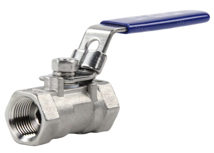 Кран нержавеющий стандартнопроходный -RP.316.230.MM.010 3/8″ Ду10 Ру63 SS316, раб. темп. до 230С, резьбовой в городе Атырау