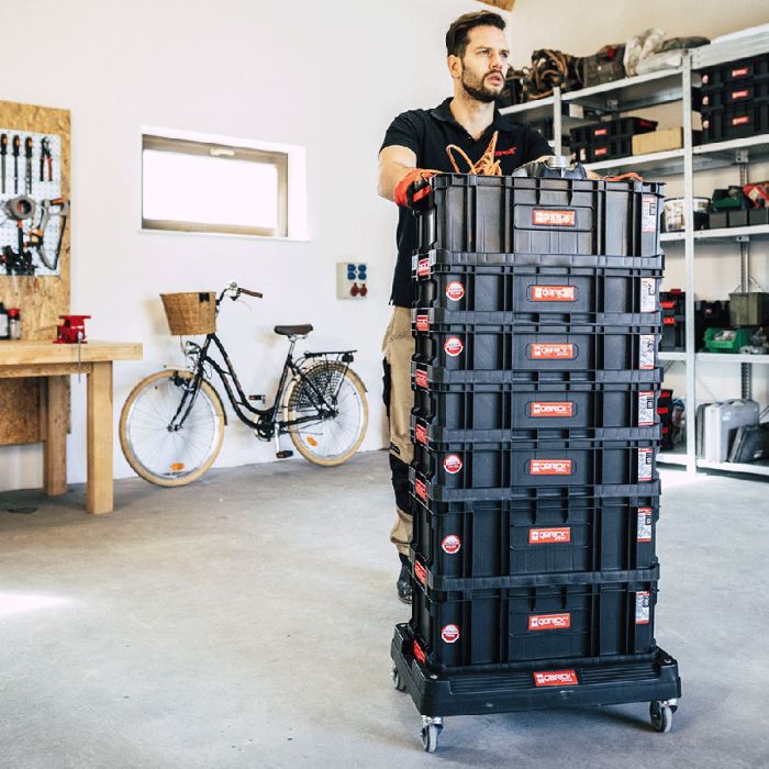 Платформа на колесах QBRICK System TWO Transport Platform 595х395х175мм SKRQTP2CZAPG001