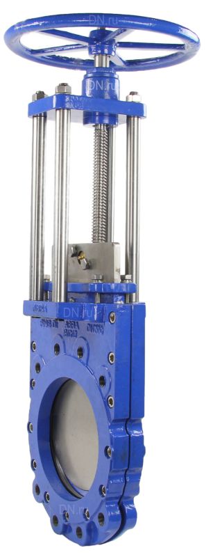 Задвижка шиберная ABRA KV-01 Ду600 Ру10 EPDM двусторонняя с невыдвижным штоком в городе Атырау