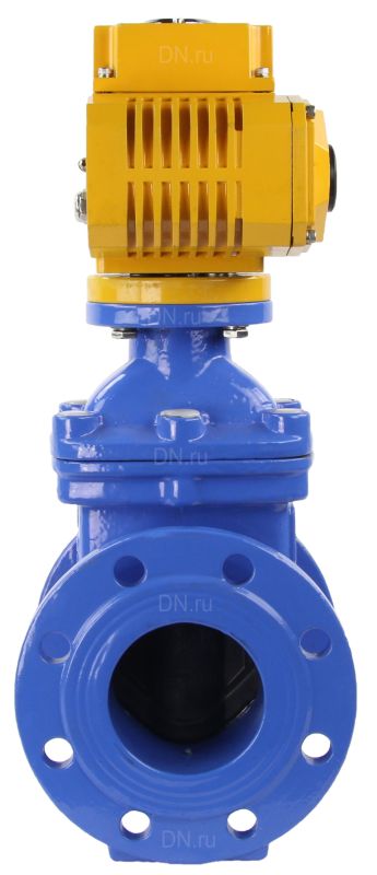 Задвижка чугунная Tecofi VOC 4241 Ду100 Ру16 фланцевая с электроприводом -МТ-100, 220В в городе Атырау