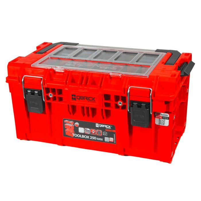 Ящик для инструмента QBRICK System PRIME Red Toolbox 250 Expert 535x327x277мм SKRQPRIM250ECZEPG001