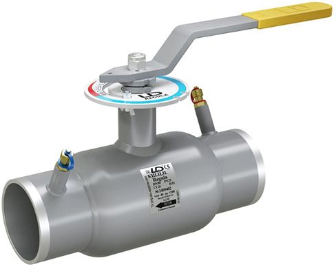 Кран шаровой LD КШЦП Energy Regula Ду80 Ру25 цельносварной, стандартнопроходной, сталь 20, под приварку/под приварку, управление ручка-рычаг в городе Атырау