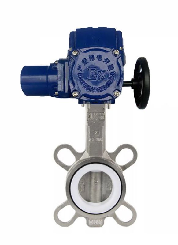 Затвор дисковый поворотный  316L-316L-PTFE Ду65 Ру16 с 1/4-оборотным электроприводом  QT-W (M) EX-010 220В в городе Атырау