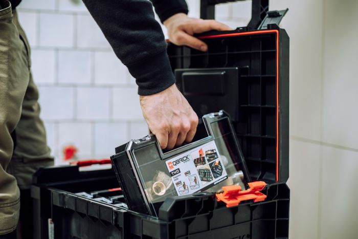 Набор ящика с органайзерами QBRICK System PRO: ToolBox; 5шт. Organizer Multi 450х334х240мм Z257776PG001