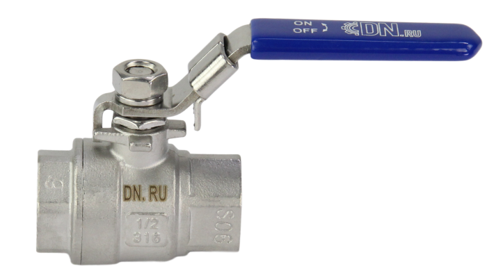 Кран нержавеющий полнопроходной  КШМП.316.230 1/2″ Ду15 Ру63 SS316 резьбовой в городе Атырау