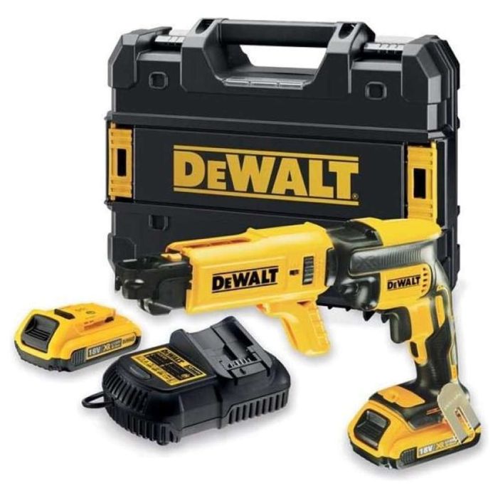 Бесщёточный аккумуляторный шуруповёрт DeWALT DCF620D2K-QW