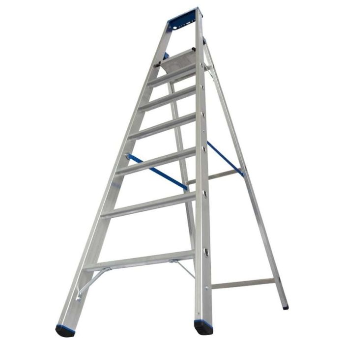 Стремянка свободностоящая KRAUSE "STABILO" Professional 1х7 124548