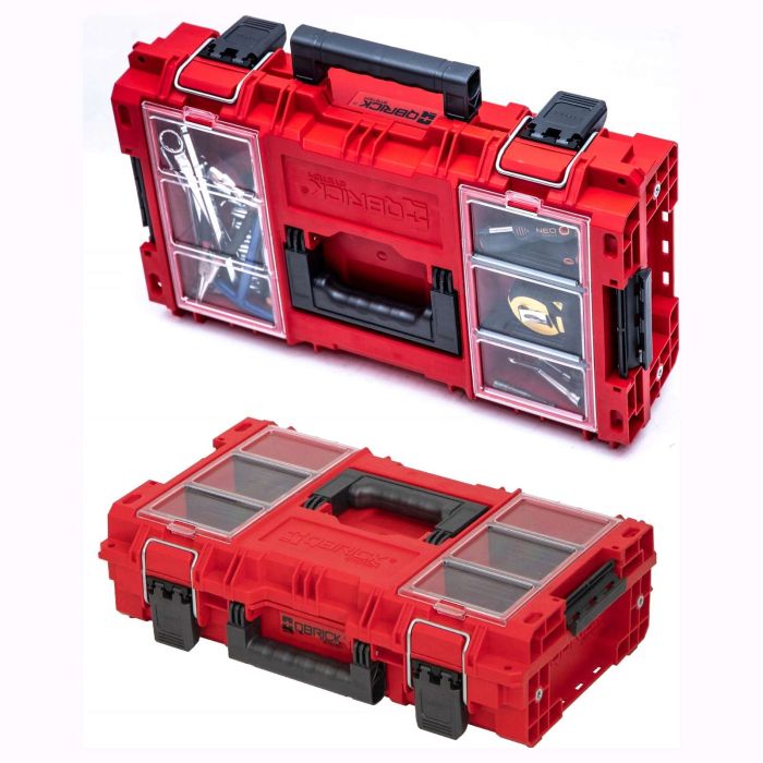 Ящик для инструмента QBRICK System PRIME Red Toolbox 150 Profi 535х327х141мм SKRQPRIM150PCZEPG001
