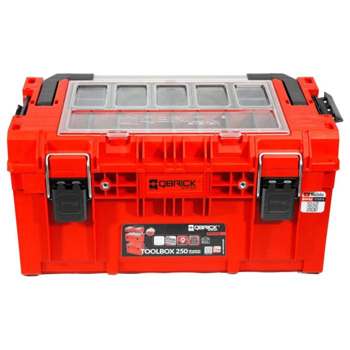 Ящик для инструмента QBRICK System PRIME Red Toolbox 250 Expert 535x327x277мм SKRQPRIM250ECZEPG001