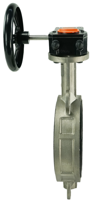 Затвор дисковый поворотный  316L-316L-EPDM Ду250 Ру16, корпус - нержавеющая сталь 316L, диск - нержавеющая сталь 316L, уплотнение - EPDM, межфланцевый, с редуктором Pro-Gear X-41-W-200 в городе Атырау