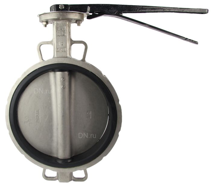 Затвор дисковый поворотный  WBV3232E-2W-Fb-H Ду200 Ру16, корпус -сталь 316L, диск - сталь 316L, уплотнение - EPDM, с рукояткой в городе Атырау