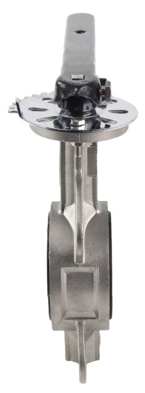 Затвор дисковый поворотный  WBV3232E-2W-Fb-H Ду65 Ру16, корпус -сталь 316L, диск - сталь 316L, уплотнение - EPDM, с рукояткой в городе Атырау